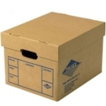 Cardboard box with a lid